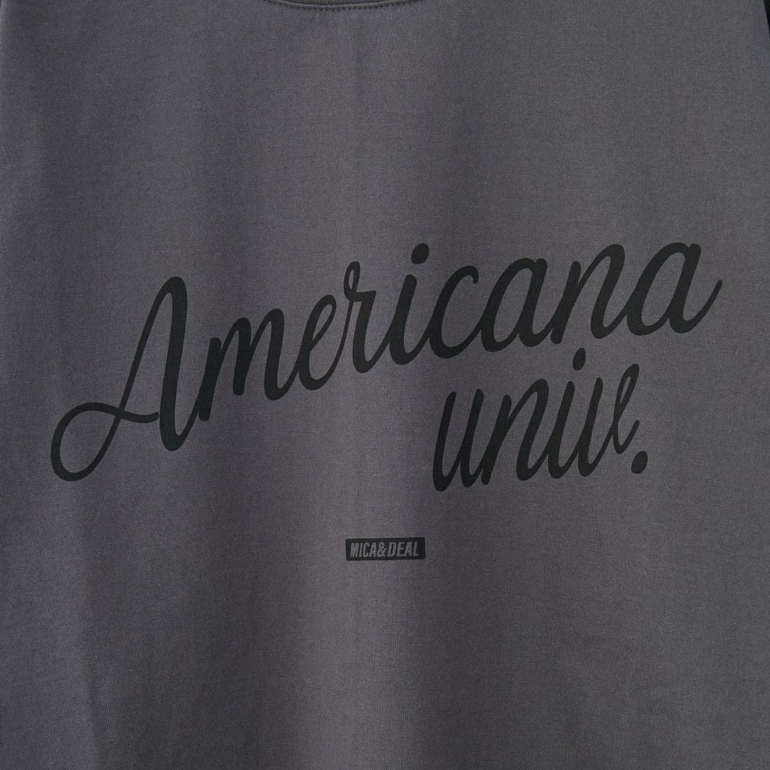 MICA&DEAL [マイカアンドディール] AMERICANA × MICA&DEAL ロングスリーブTシャツ [0125309271] GRAY