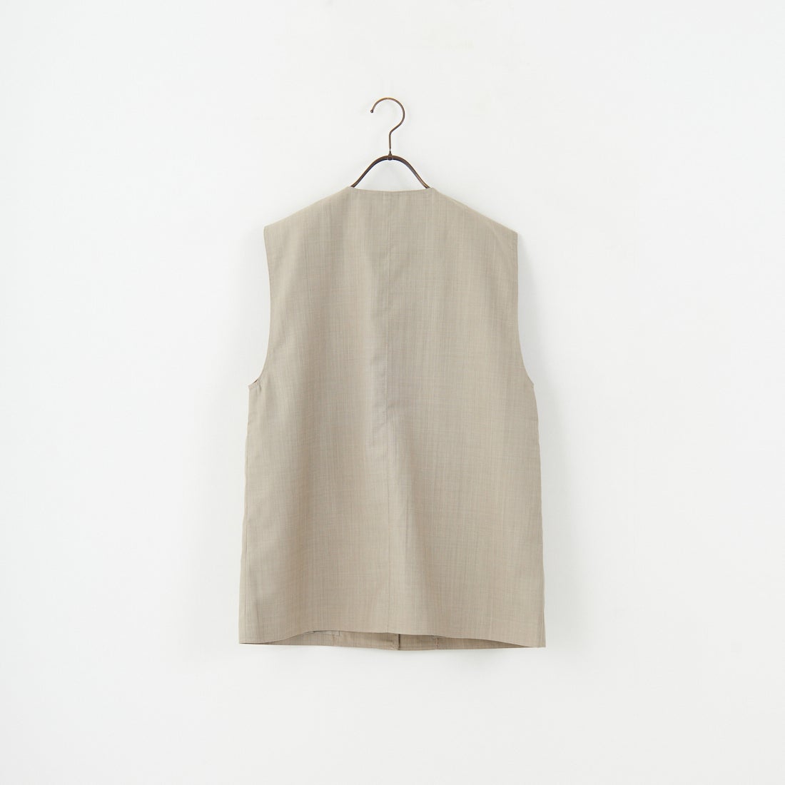 anuke [アンヌーク] Vネック ステッチベスト [62520112] BEG