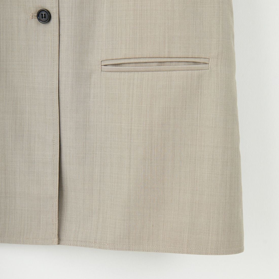 anuke [アンヌーク] Vネック ステッチベスト [62520112] BEG