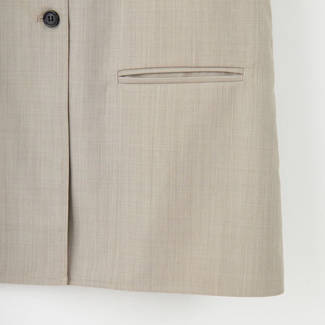 anuke [アンヌーク] Vネック ステッチベスト [62520112] BEG