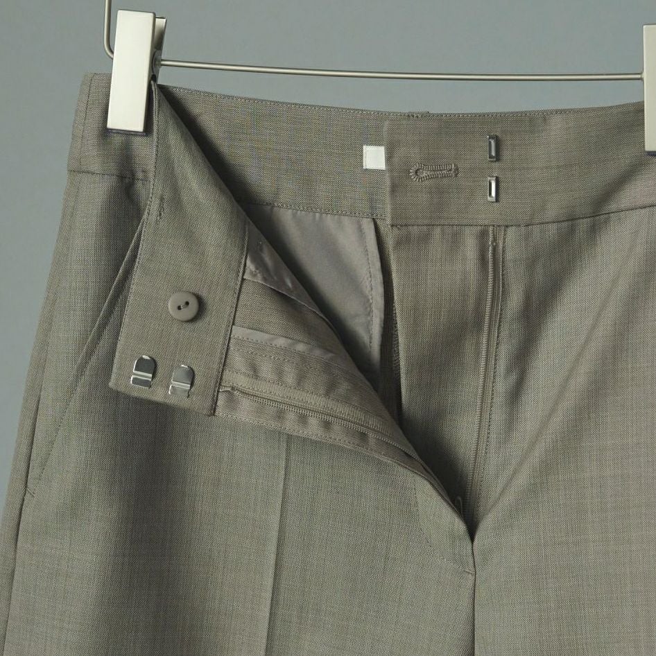 anuke [アンヌーク] センタープレス ハーフパンツ [62520710] BEG