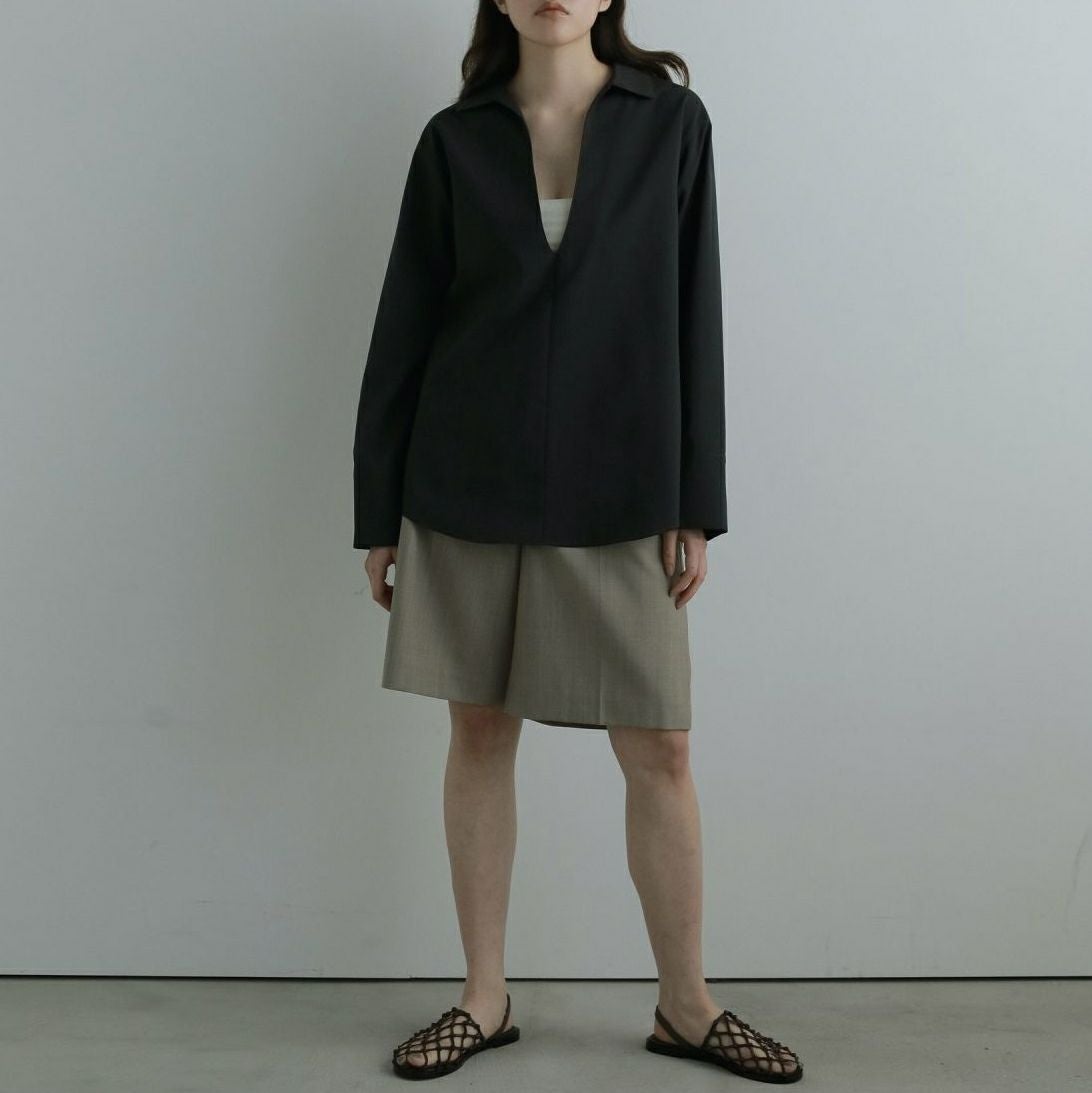 anuke [アンヌーク] センタープレス ハーフパンツ [62520710] BEG