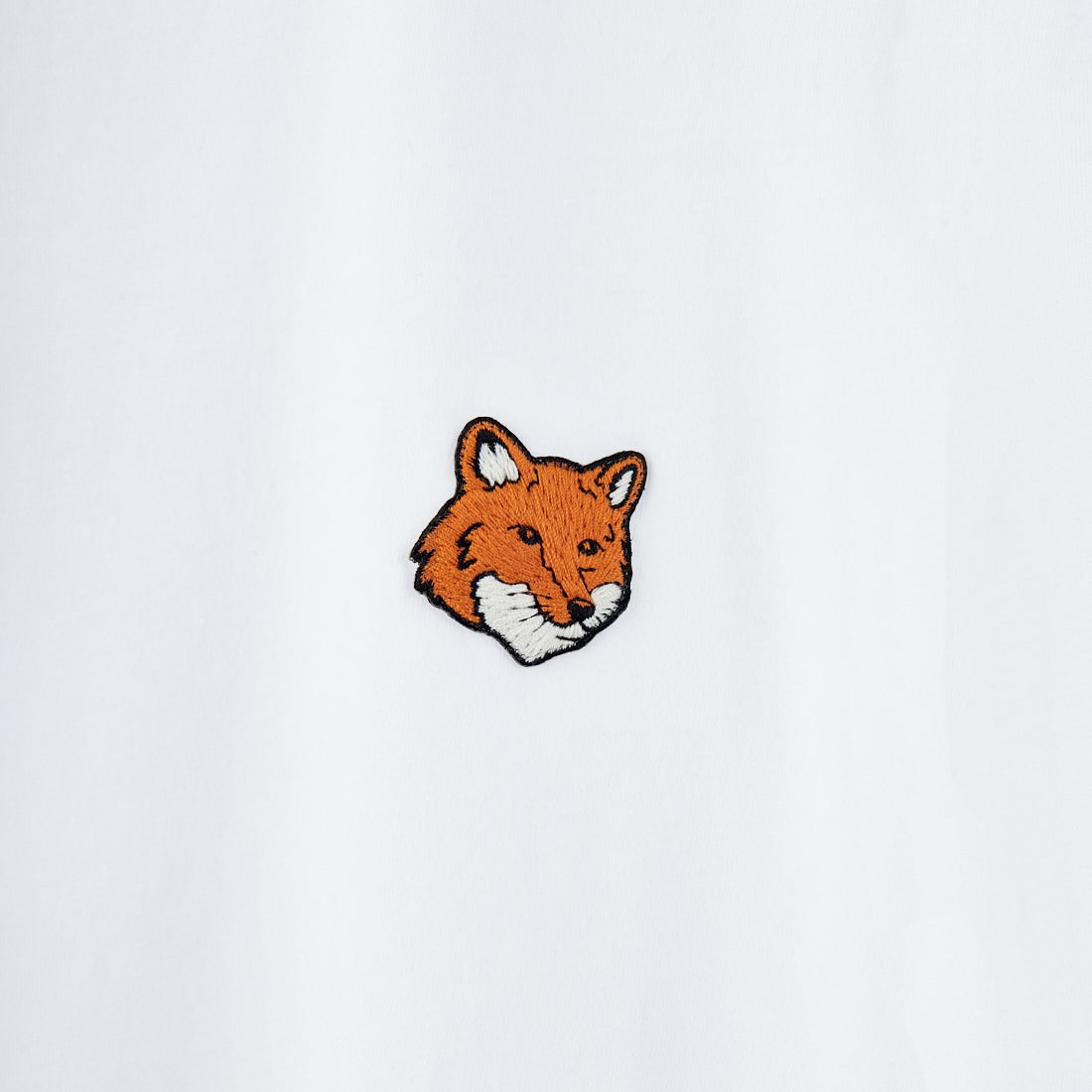 MAISON KITSUNE [メゾン キツネ] フォックスヘッド レギュラーTシャツ [PM00107KJ7026] P100 WHITE