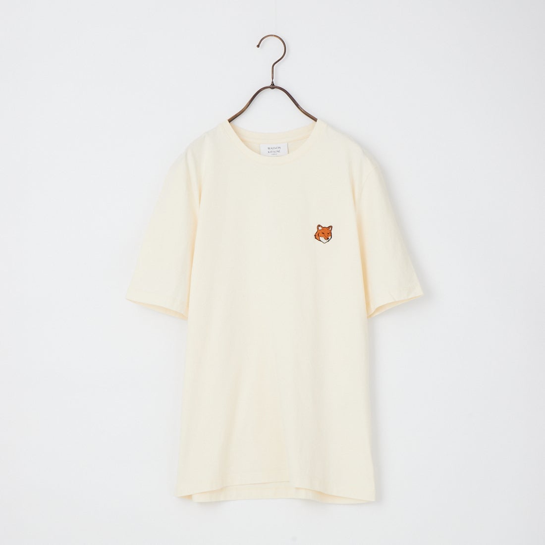 MAISON KITSUNE [メゾン キツネ] フォックスヘッド レギュラーTシャツ [PM00107KJ7026] 0063 NOBLE