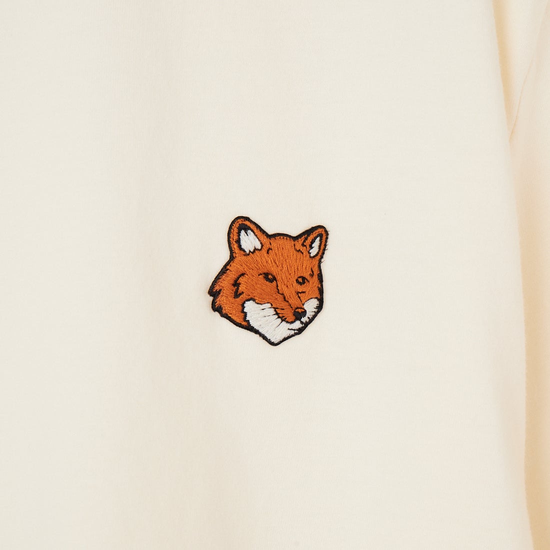 MAISON KITSUNE [メゾン キツネ] フォックスヘッド レギュラーTシャツ [PM00107KJ7026] 0063 NOBLE
