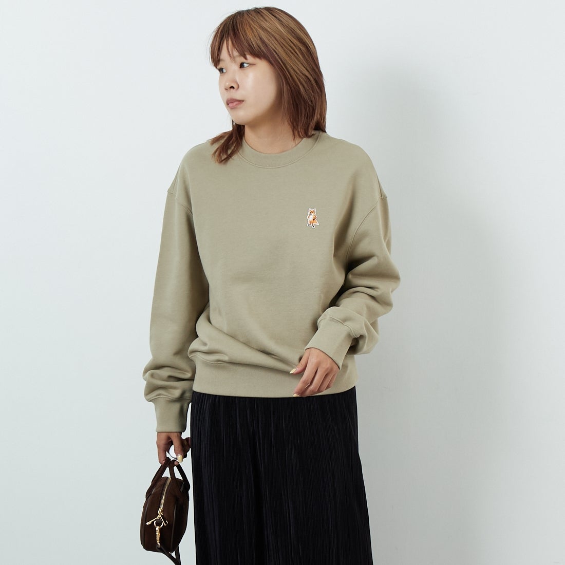 0302 C.BEI&&モデル身長：167cm 着用サイズ：XS&&