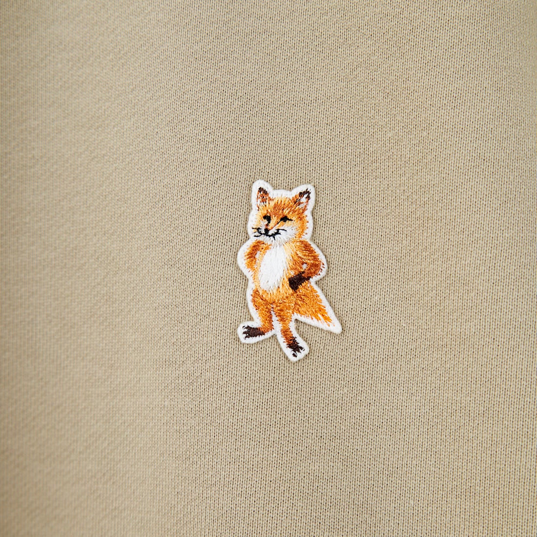 MAISON KITSUNE [メゾン キツネ] スタンディングフォックス コンフォートスウェット [PM00311KM0341] 0302 C.BEI
