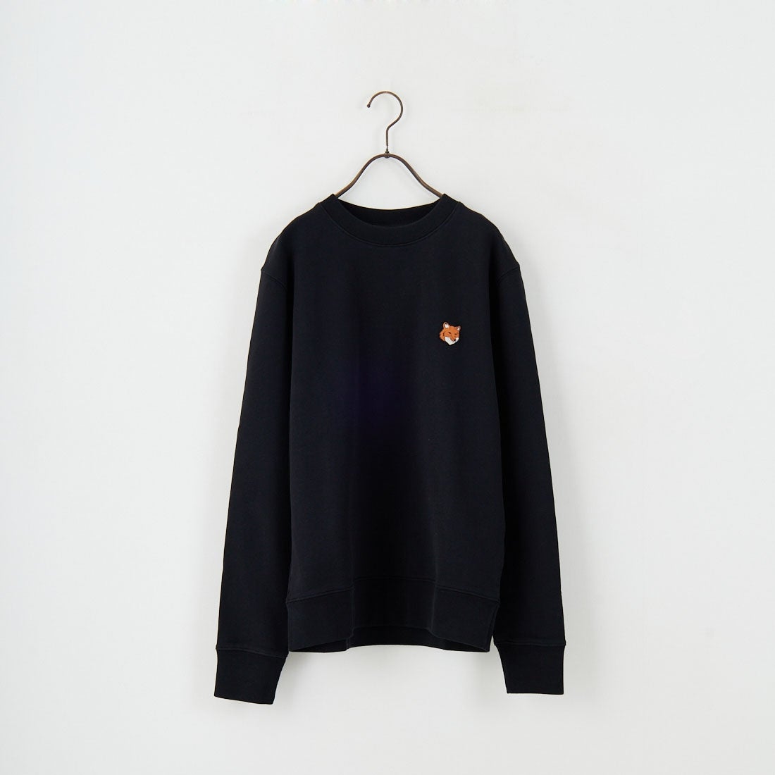 MAISON KITSUNE [メゾン キツネ] フォックスヘッド レギュラースウェット [PM00303KM0340] P199 BLACK