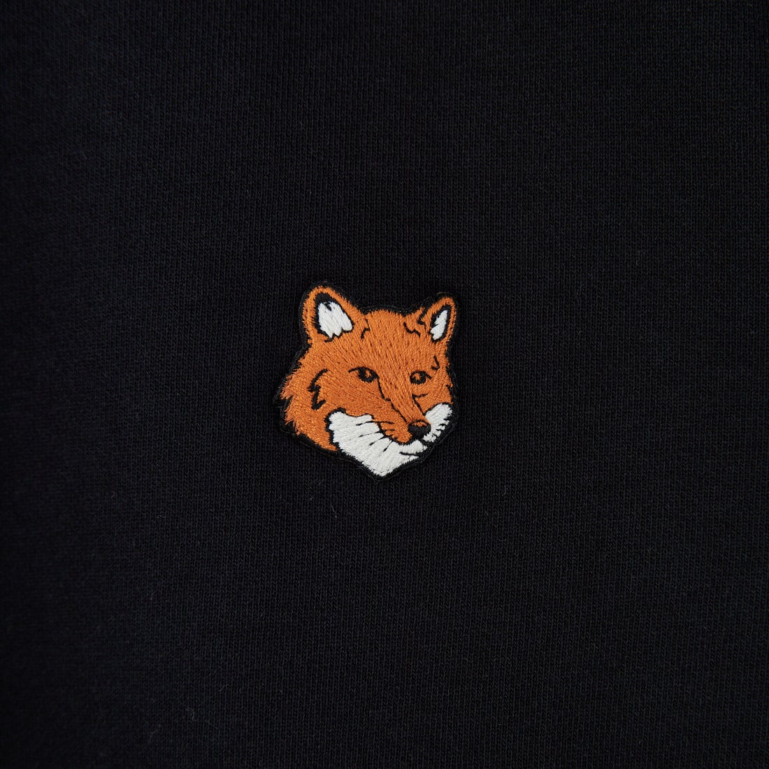 MAISON KITSUNE [メゾン キツネ] フォックスヘッド レギュラースウェット [PM00303KM0340] P199 BLACK