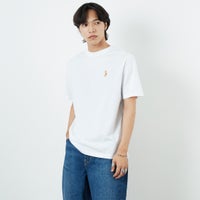 P100 WHITE&&モデル身長：179cm 着用サイズ：S&&