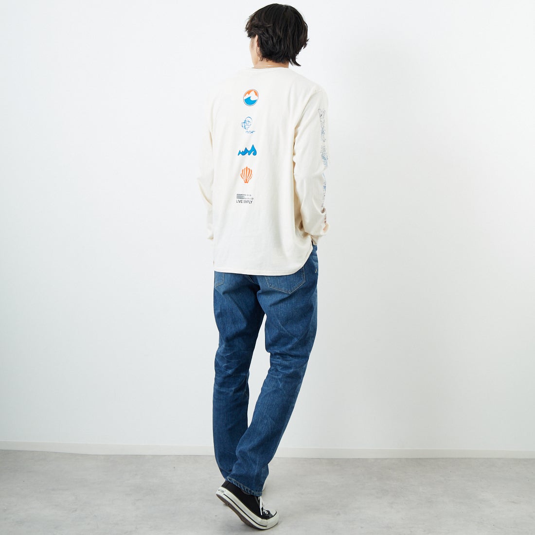 YANUK [ヤヌーク] PREMIUM2 テーパード PHILIP/フィリップ [57251001] PBL &&モデル身長：179cm 着用サイズ：34&&