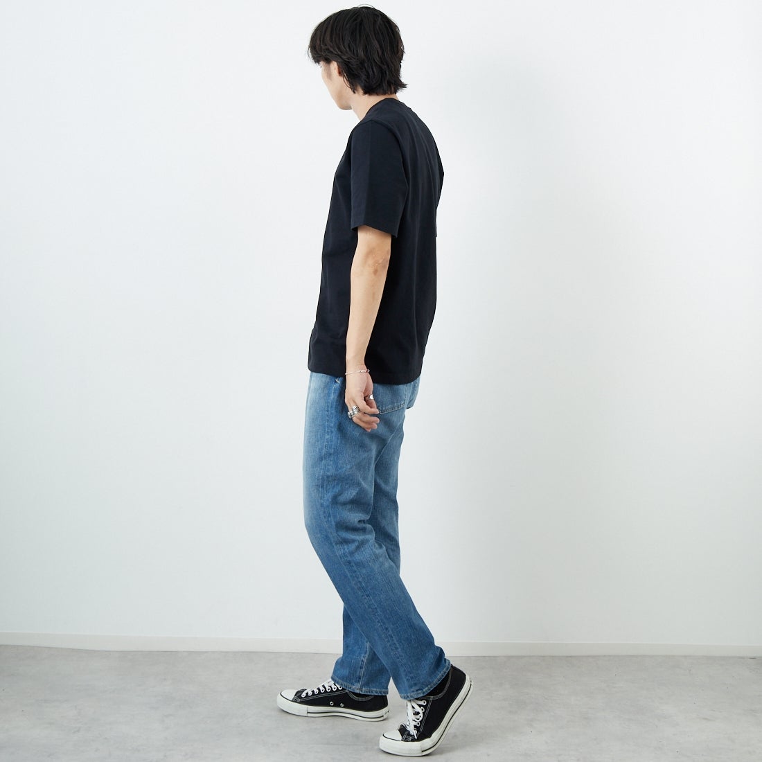 YANUK [ヤヌーク] PREMIUM2 テーパード PHILIP/フィリップ [57241004] PSX &&モデル身長：179cm 着用サイズ：34&&