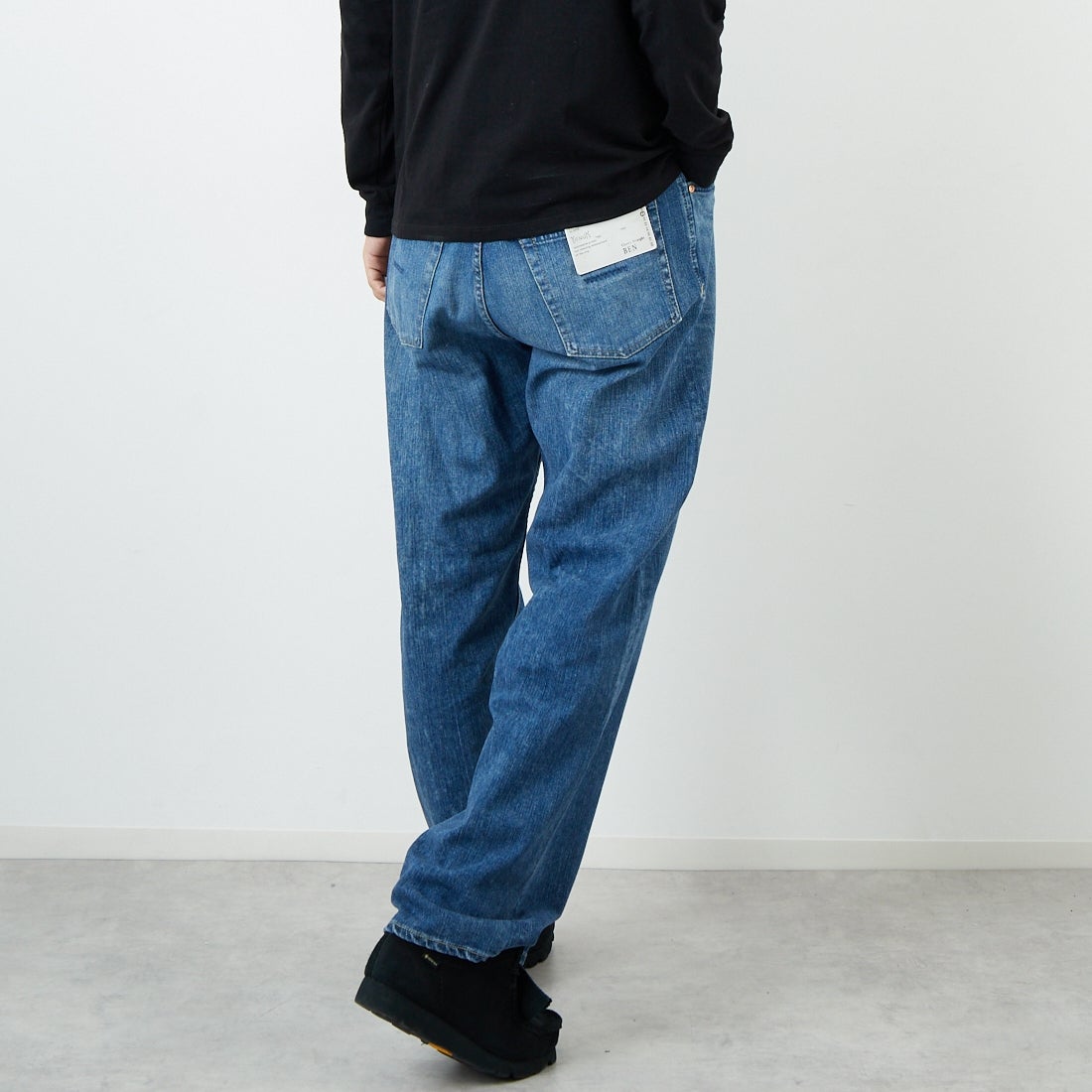 YANUK [ヤヌーク] PREMIUM2 クラシックストレート BEN/ベン [57253031] PLB &&モデル身長：179cm 着用サイズ：34&&