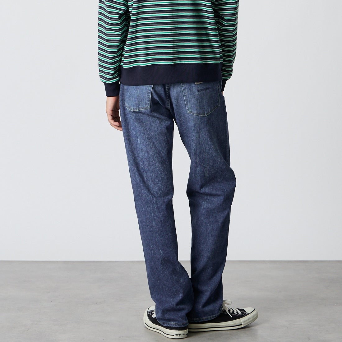 YANUK [ヤヌーク] PREMIUM2 クラシックストレート BEN/ベン [57253031] PLB &&モデル身長：175cm 着用サイズ：28&&
