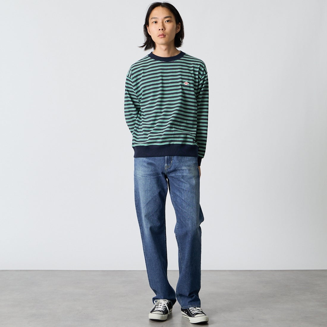 YANUK [ヤヌーク] PREMIUM2 クラシックストレート BEN/ベン [57253031] PLB &&モデル身長：175cm 着用サイズ：28&&