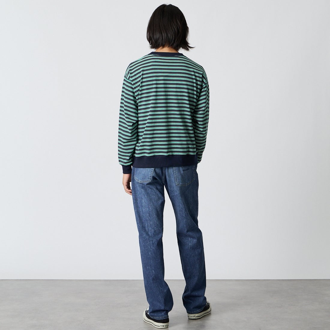 YANUK [ヤヌーク] PREMIUM2 クラシックストレート BEN/ベン [57253031] PLB &&モデル身長：175cm 着用サイズ：28&&