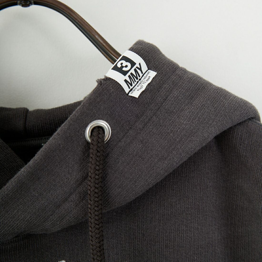 Maison MIHARA YASUHIRO [メゾン ミハラヤスヒロ] エンベリッシュド ダメージフーディ [J15HD722] BLACK