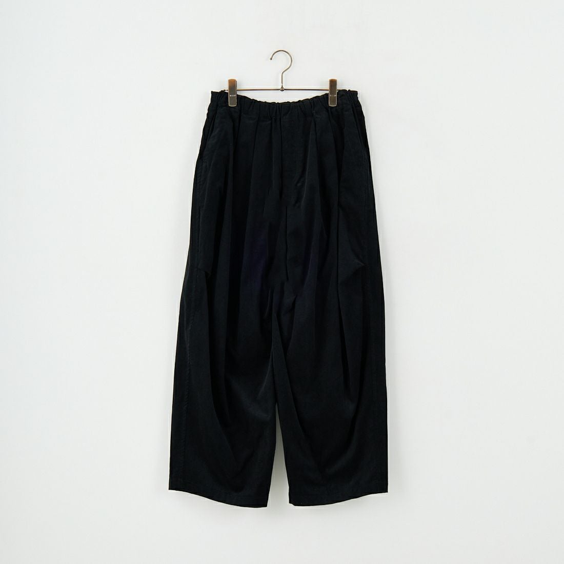 mizuiro ind [ミズイロインド] 別注 コーデュロイワイドパンツ [50053-JF] BLACK