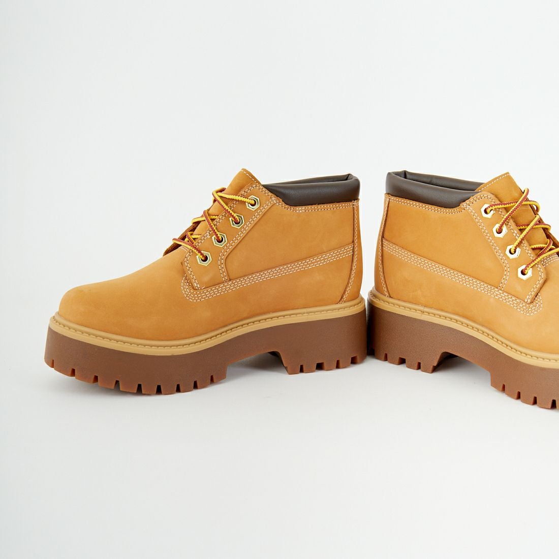 TIMBERLAND [ティンバーランド] ストーンストリート ミッドプラットフォーム チャッカブーツ [A5RF9] 231 WHEAT
