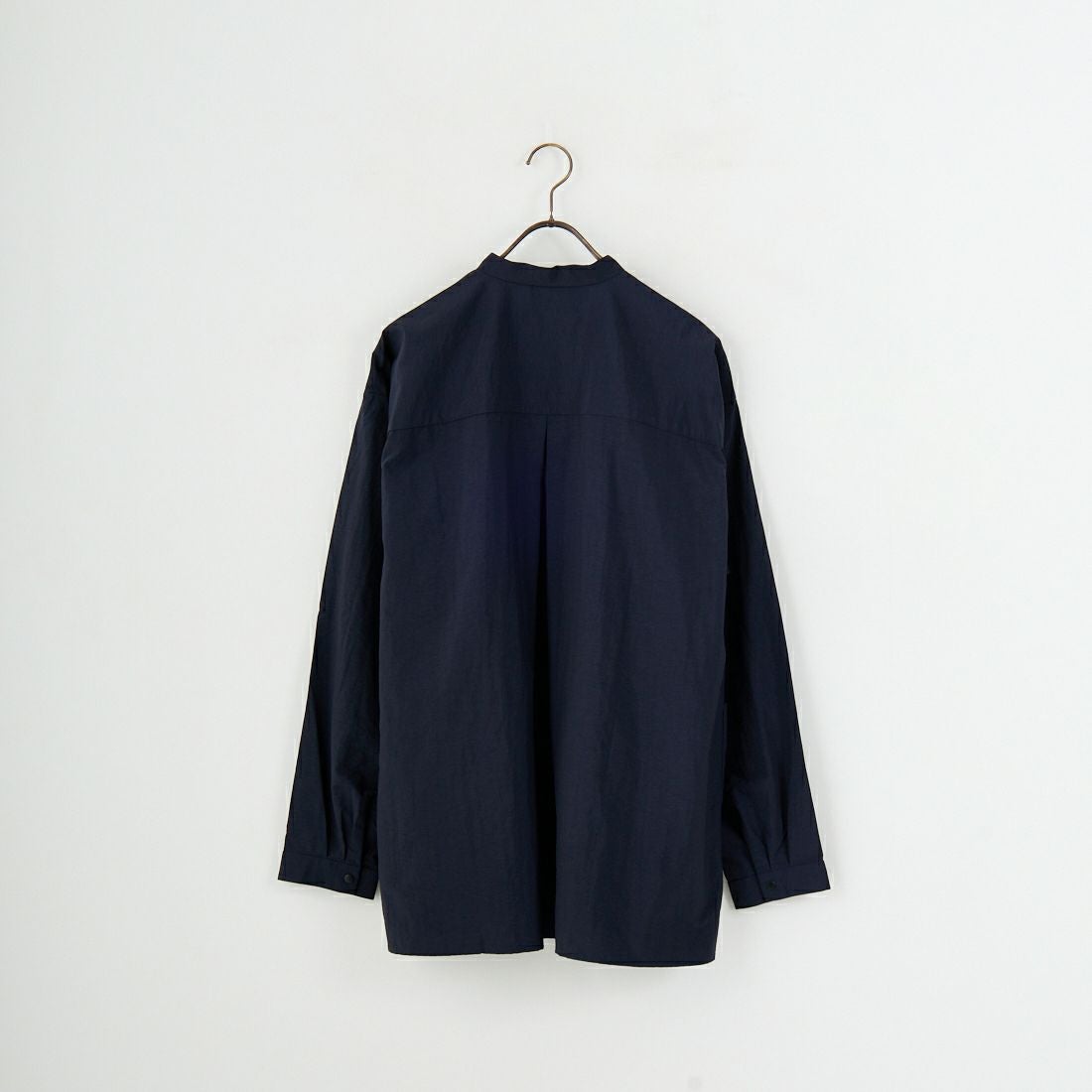 amne [アンヌ] ナイロンパークシャツ [AMN-SH-053] NAVY