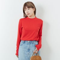 RED&&モデル身長：167cm 着用サイズ：F&&