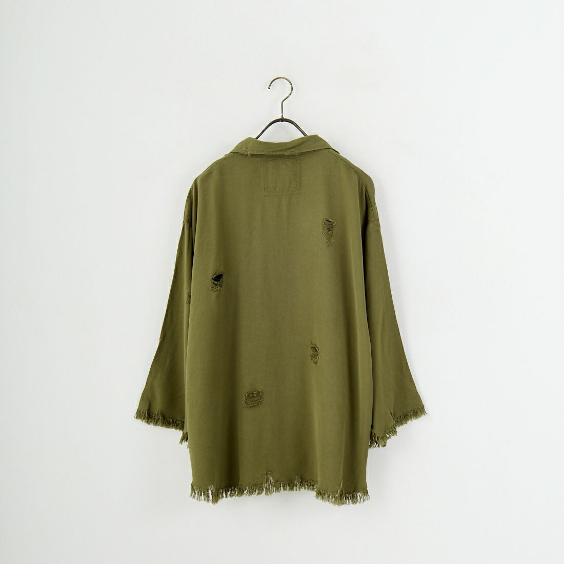 ARMY TWILL SANFORIZED [アーミーツイル サンフォライズド] ダメージソフトツイルシャツ [AM-2557002] KHAKI