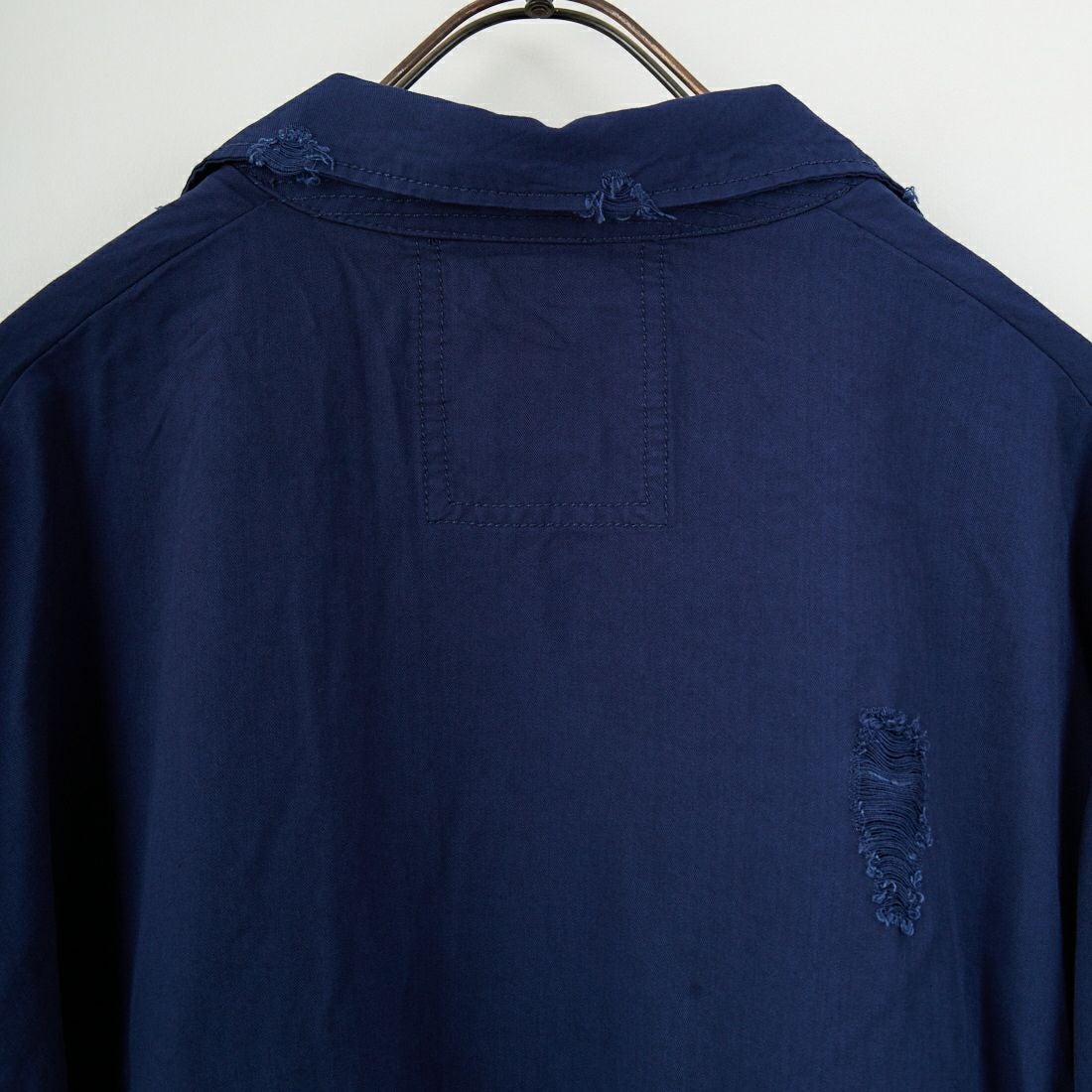 ARMY TWILL SANFORIZED [アーミーツイル サンフォライズド] ダメージソフトツイルシャツ [AM-2557002] NAVY