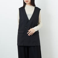 004 ﾌﾞﾗｯｸ &&モデル身長：162cm 着用サイズ：F&&