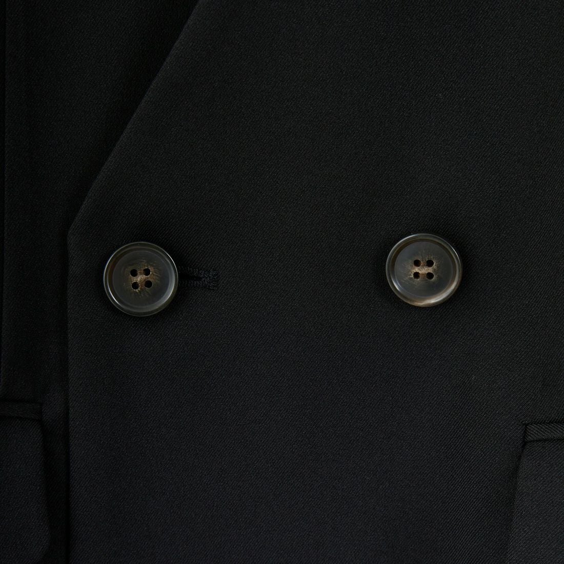 USINE [ユジーヌ] イージーケアツイルVネックベスト [21256059] 004 ﾌﾞﾗｯｸ