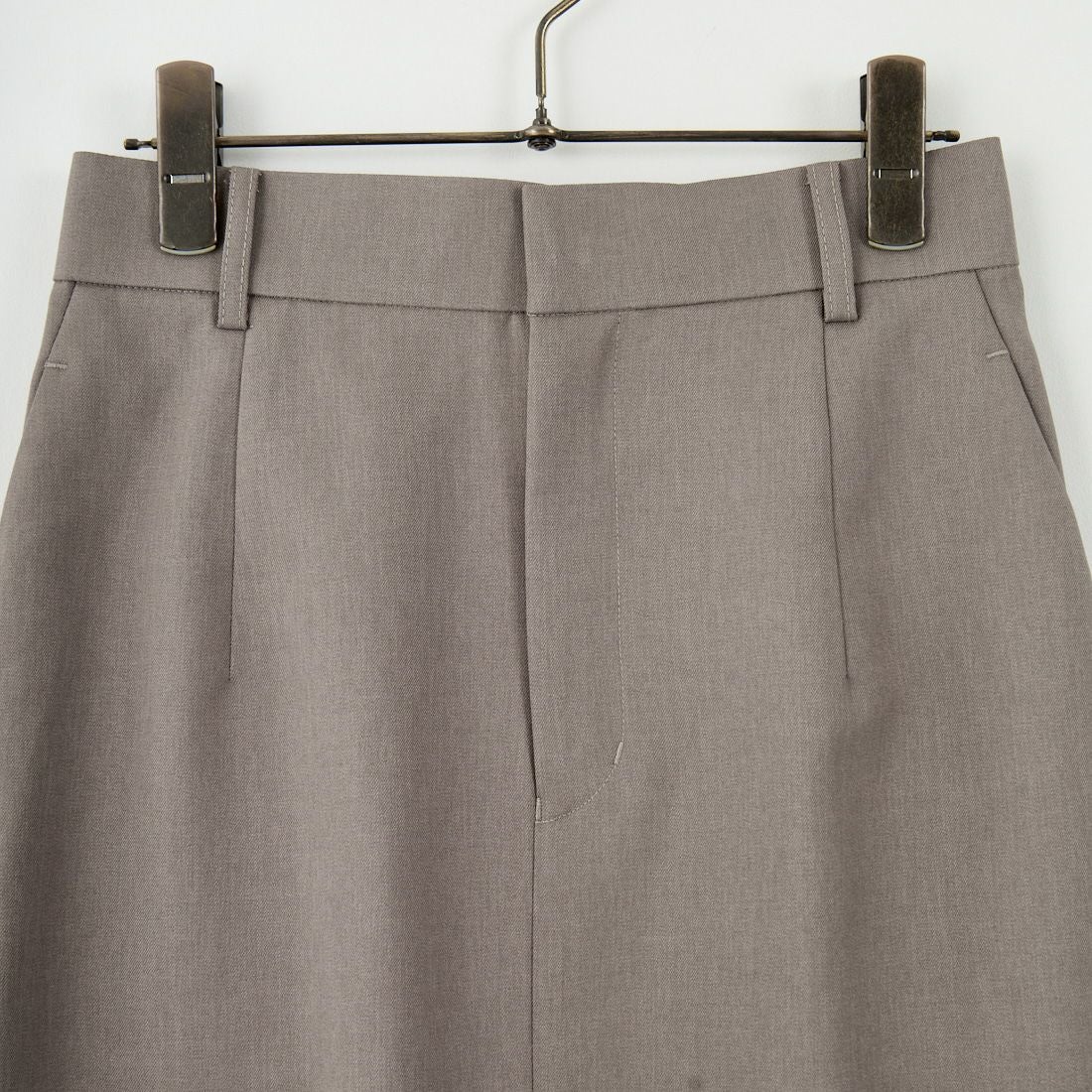 USINE [ユジーヌ] イージーケアツイルタイトスカート [21256058] 035 ﾓｶ