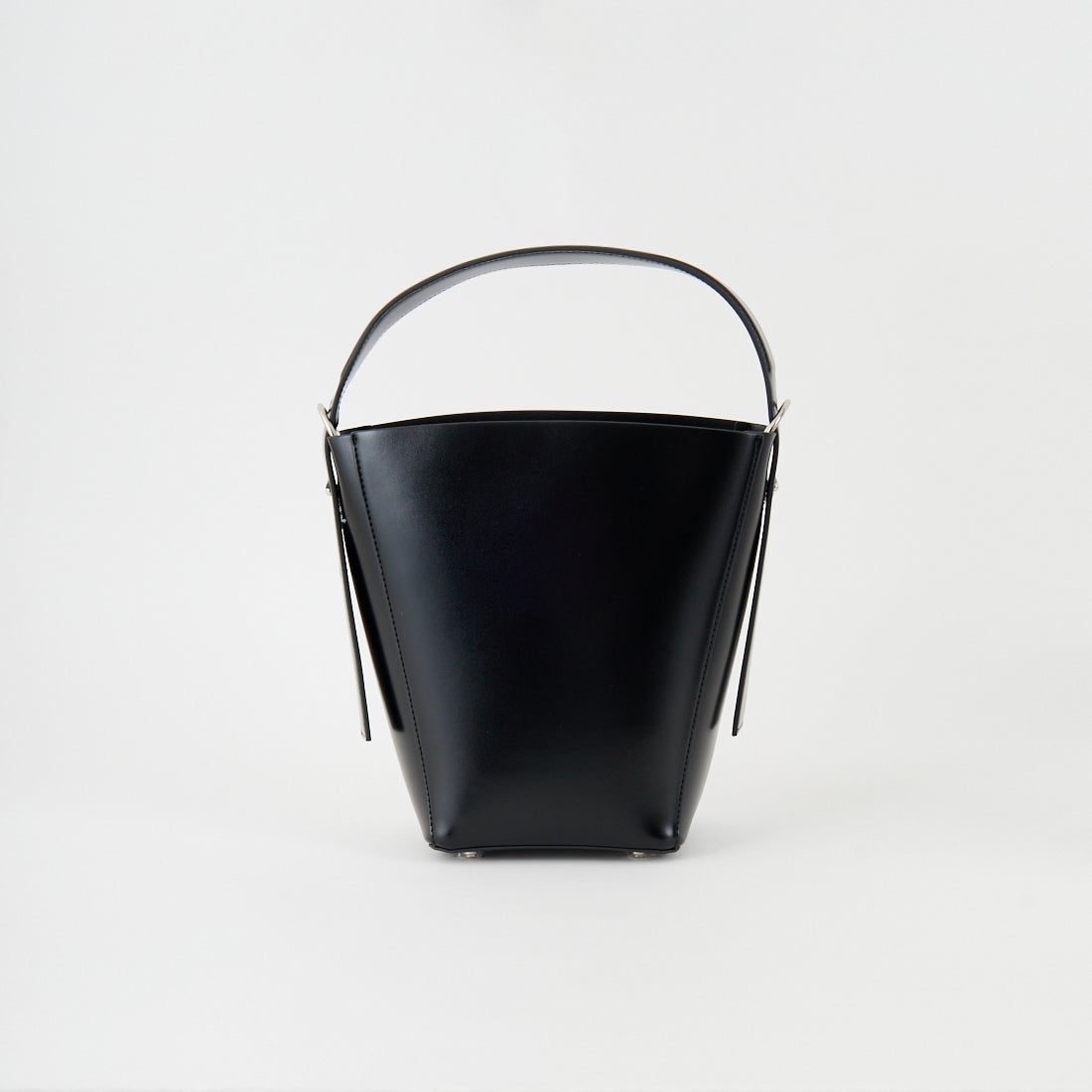 &MyuQ [アンドミューク] LIBER バケツ型トートバッグ [MCB114] BLACK