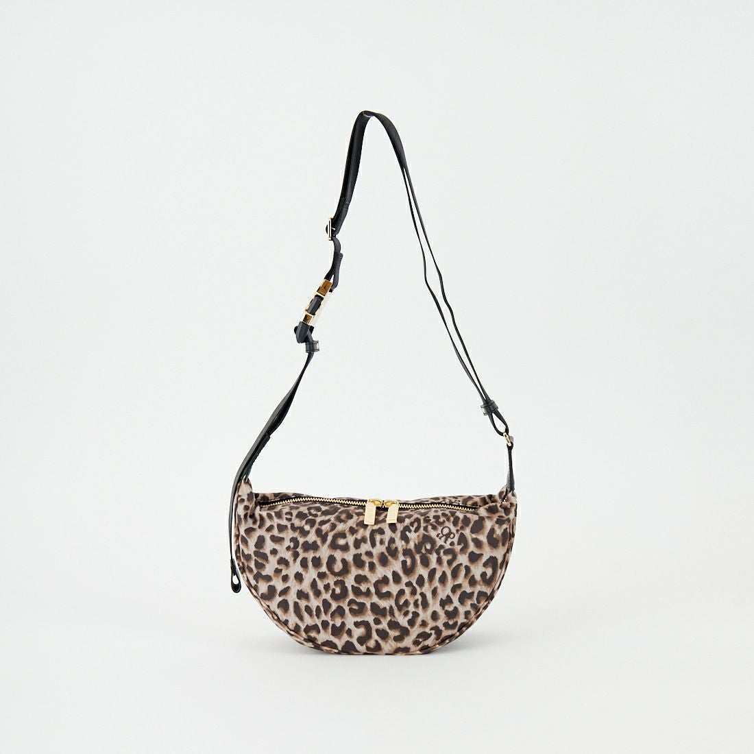 VIOLAd'ORO [ヴィオラドーロ] BIANCA レオパード柄ボディバッグ [V-2257] LEOPARD/BK