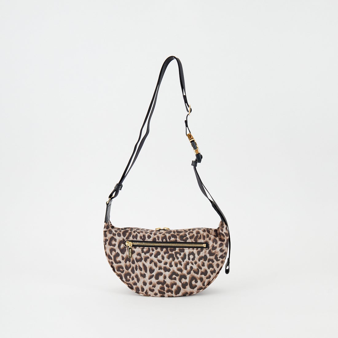 VIOLAd'ORO [ヴィオラドーロ] BIANCA レオパード柄ボディバッグ [V-2257] LEOPARD/BK