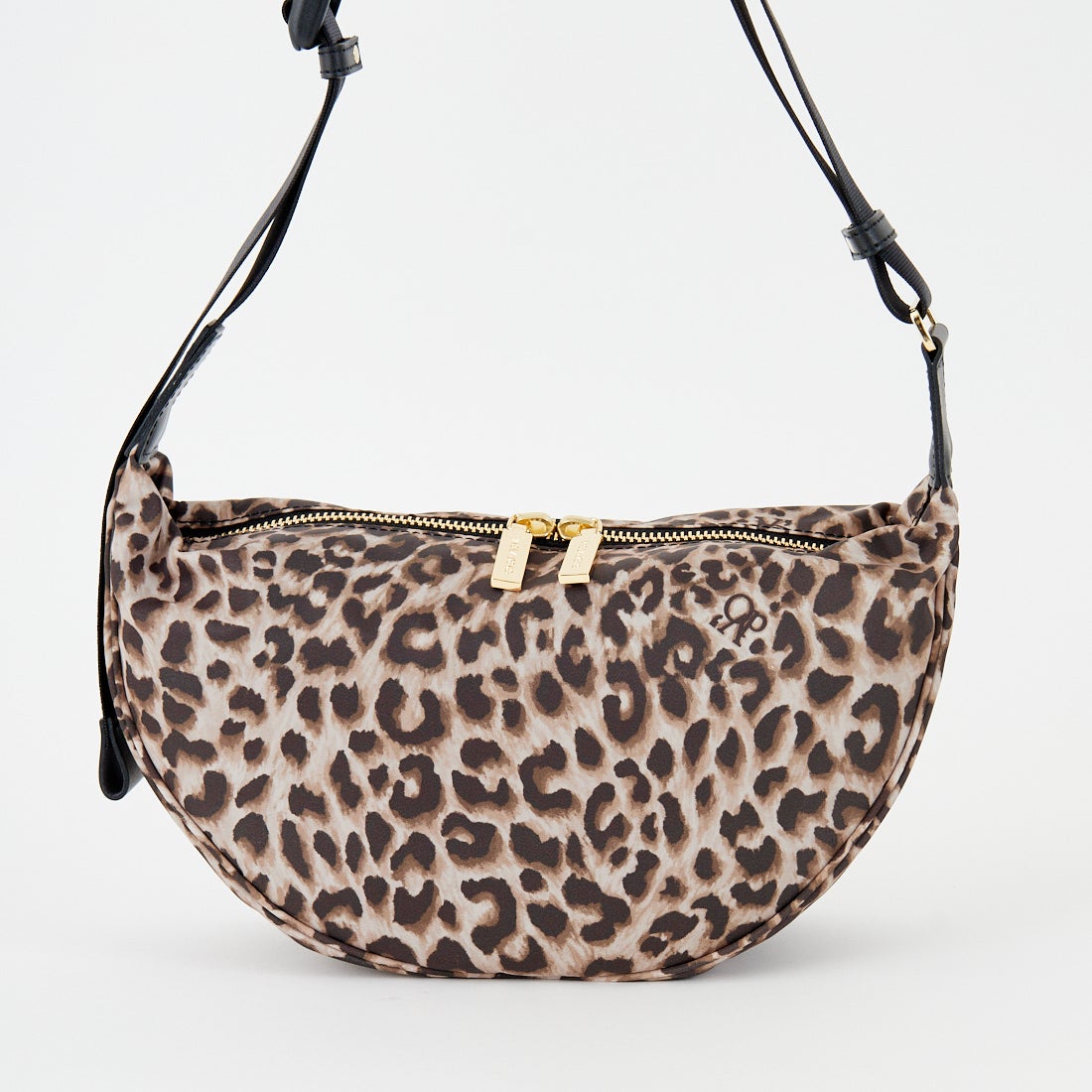 VIOLAd'ORO [ヴィオラドーロ] BIANCA レオパード柄ボディバッグ [V-2257] LEOPARD/BK