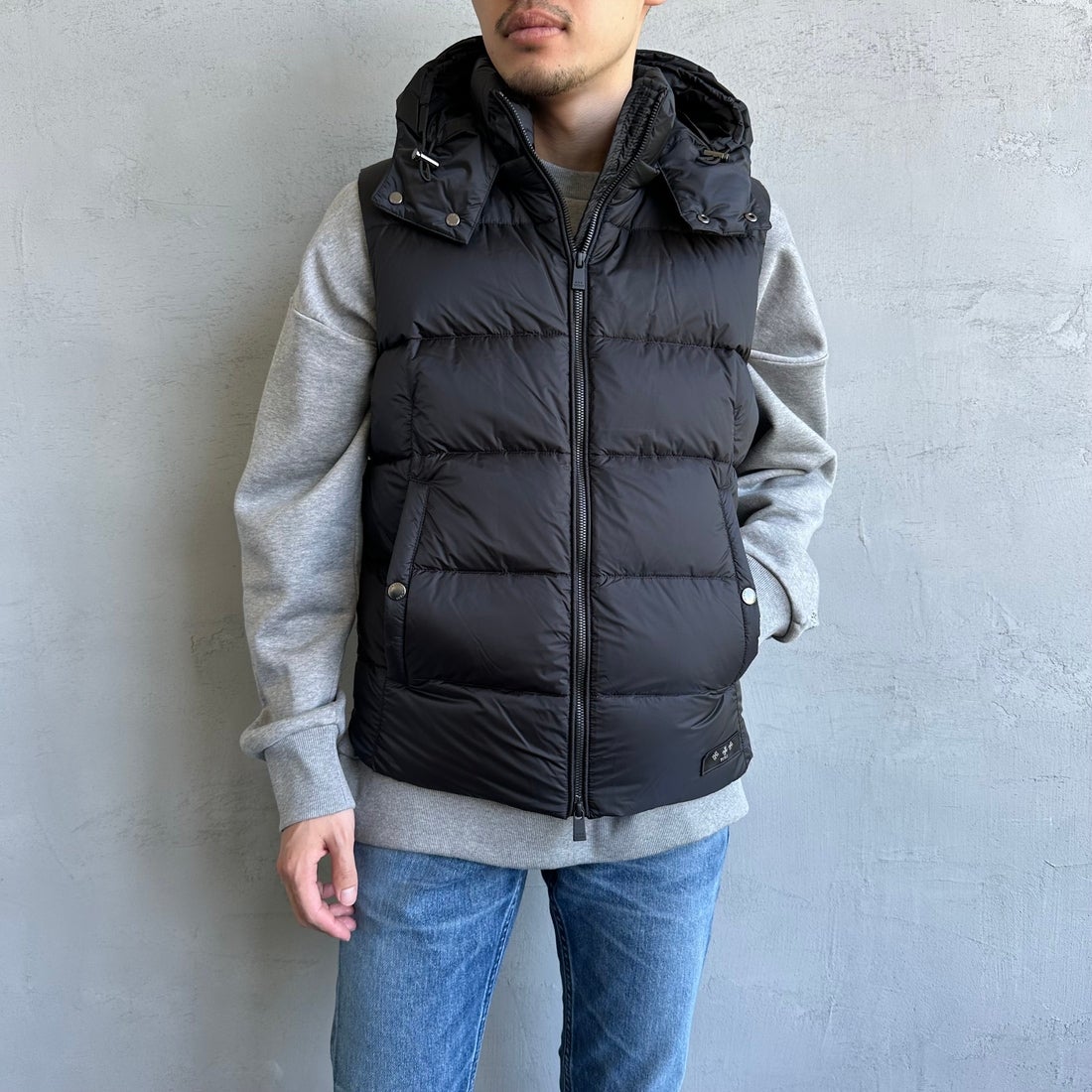 BLACK&&モデル身長：168cm 着用サイズ：2&&