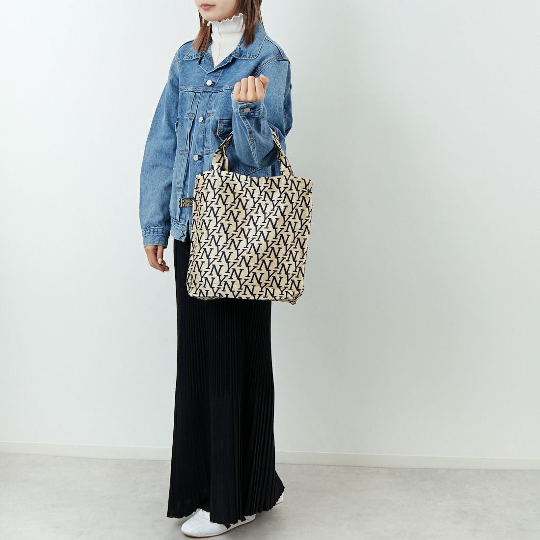 Bindu [ビンドゥー] NYジャガード リバーストートバッグ [BBB-2140] SERIF NAT