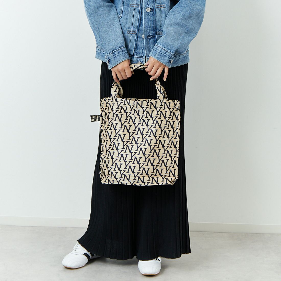 Bindu [ビンドゥー] NYジャガード リバーストートバッグ [BBB-2140] SERIF NAT