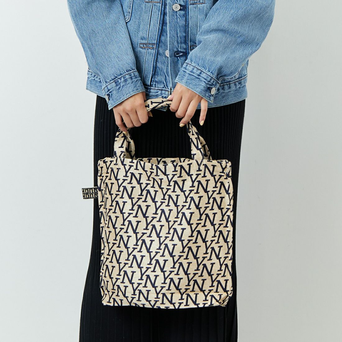 Bindu [ビンドゥー] NYジャガード リバーストートバッグ [BBB-2140] SERIF NAT