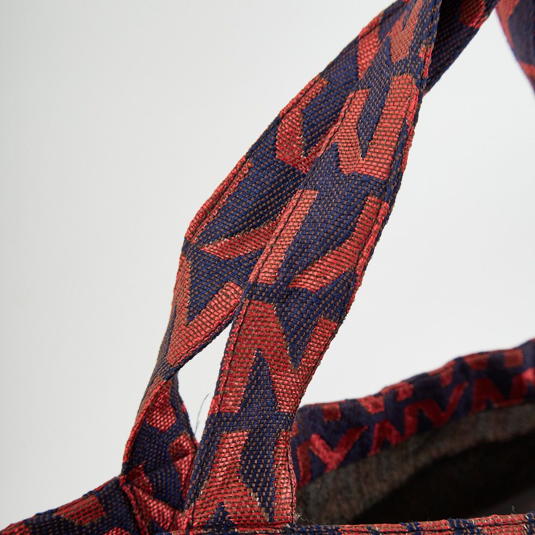 Bindu [ビンドゥー] NYジャガード リバーストートバッグ [BBB-2140] SANS RED N