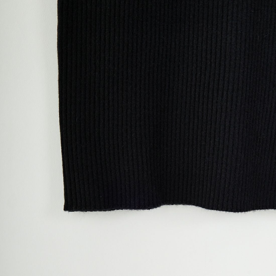 USINE [ユジーヌ] リブニットタイトスカート [IN1-KT-5] BLACK