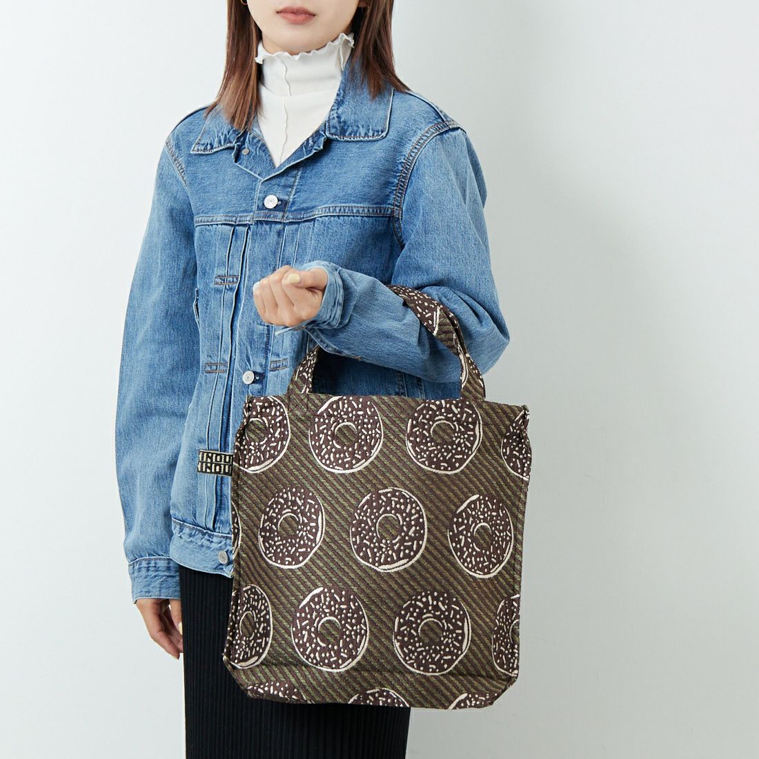 Bindu [ビンドゥー] ドーナツジャガード リバーストートバッグ [BBB