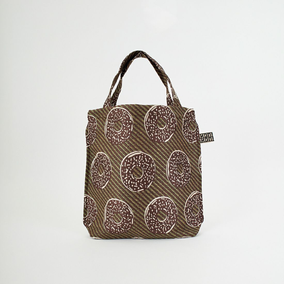 Bindu [ビンドゥー] ドーナツジャガード リバーストートバッグ [BBB-2152] GREEN BROW