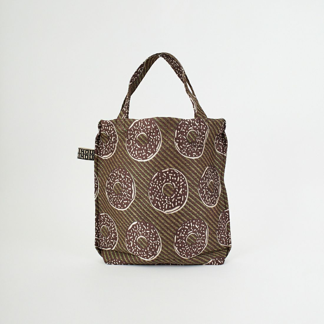 Bindu [ビンドゥー] ドーナツジャガード リバーストートバッグ [BBB-2152] GREEN BROW