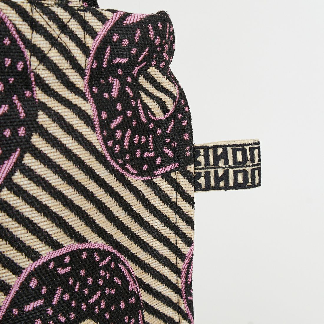 Bindu [ビンドゥー] ドーナツジャガード リバーストートバッグ [BBB-2152] NATURAL BK