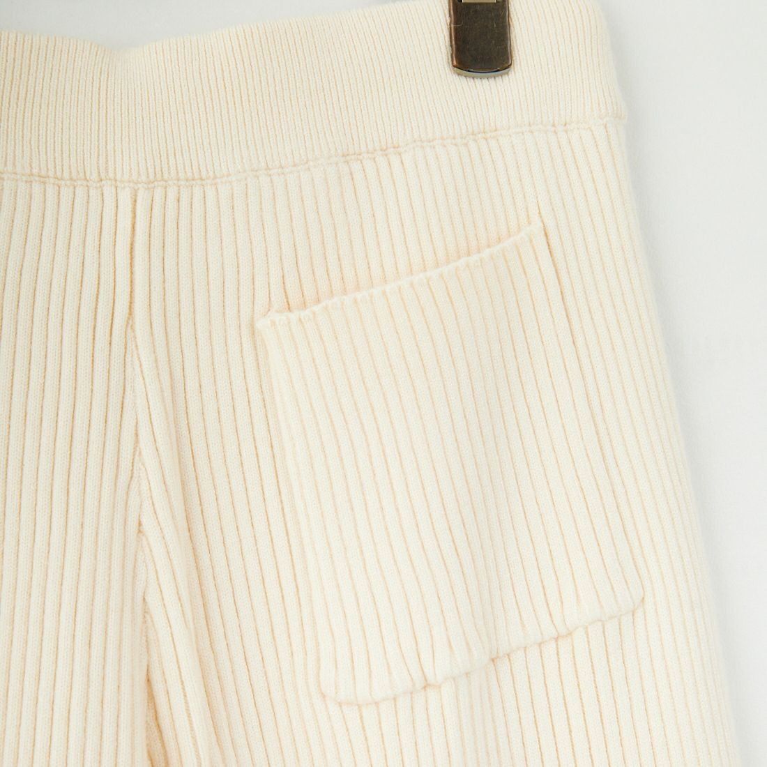 USINE [ユジーヌ] リブニットワイドパンツ [IN2-KT-5] OFF