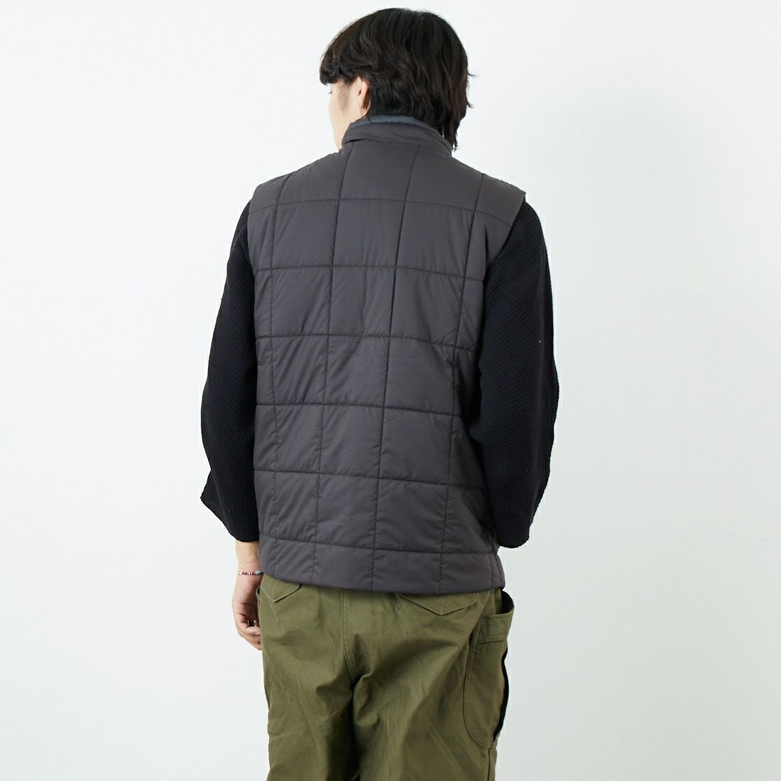 patagonia [パタゴニア] メンズ ライトガストベスト [20576] BLK &&モデル身長：179cm 着用サイズ：M&&