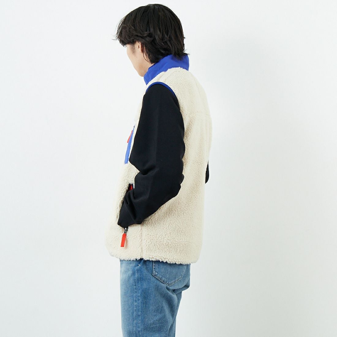 patagonia [パタゴニア] メンズ クラシックレトロXベスト [23049] DNAT &&モデル身長：179cm 着用サイズ：M&&