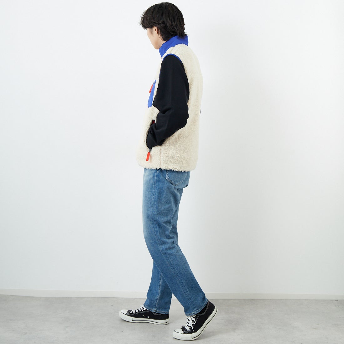 patagonia [パタゴニア] メンズ クラシックレトロXベスト [23049] DNAT &&モデル身長：179cm 着用サイズ：M&&