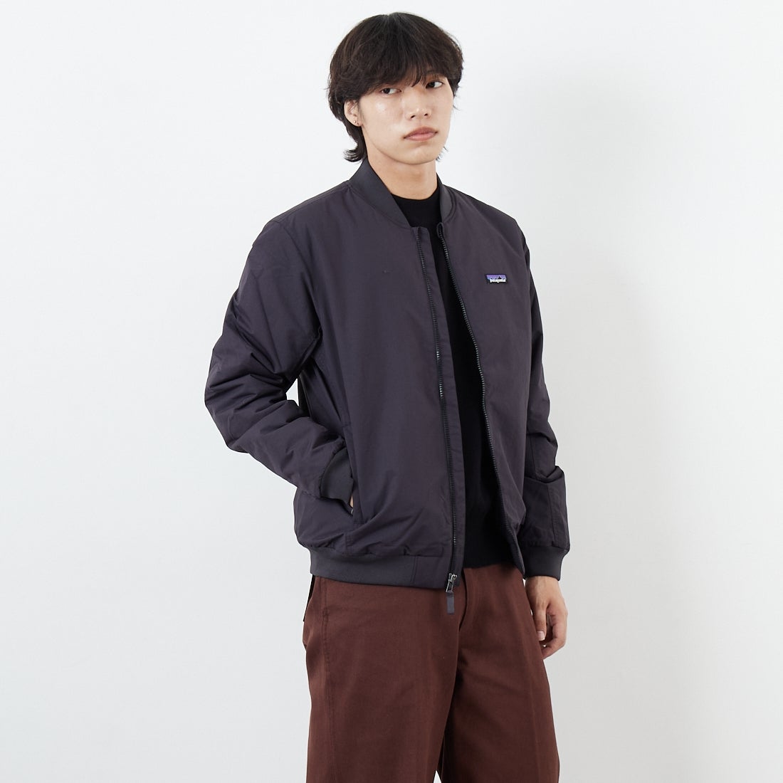 patagonia [パタゴニア] メンズ イスマスデックジャケット [27025] INBK &&モデル身長：179cm 着用サイズ：M&&