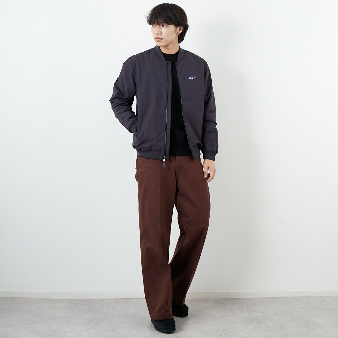 patagonia [パタゴニア] メンズ イスマスデックジャケット [27025] INBK &&モデル身長：179cm 着用サイズ：M&&